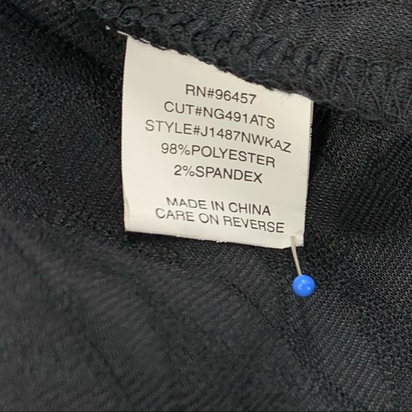 Wide Pleat Box Pleat Black Mini Skirt by EyeShadow - Picture 12 of 16